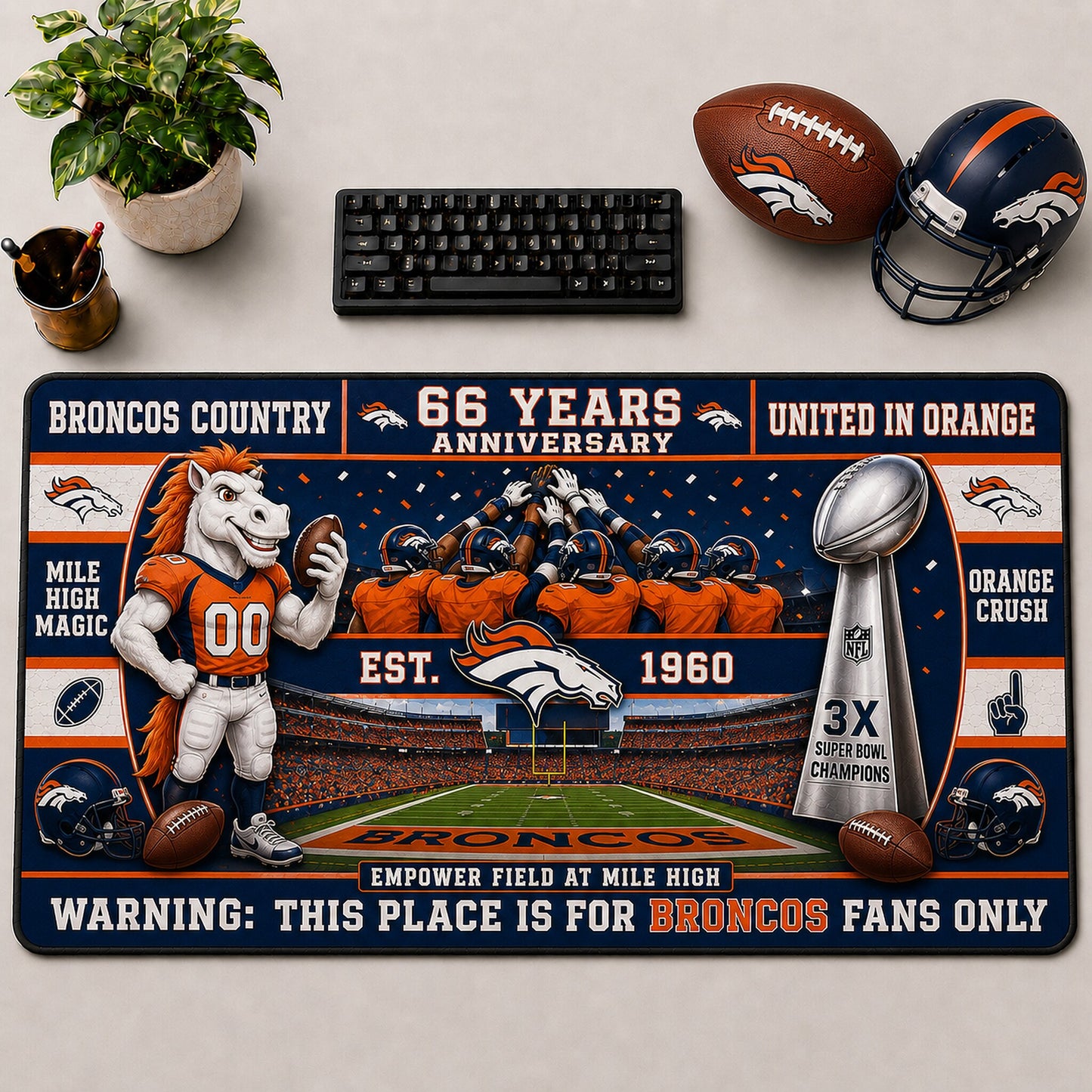 All Football Anniversary For Fans Desk Mat Mouse Pad Plus Size Trending - 5to9vibe