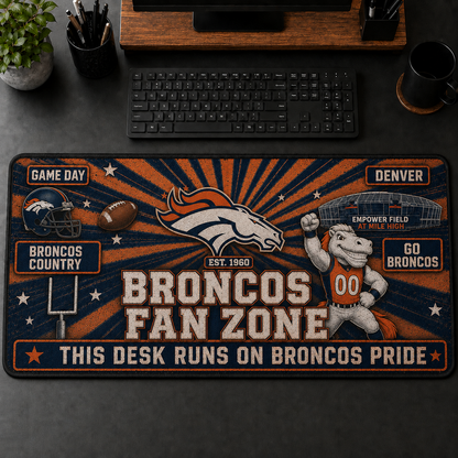All Football Teams Fans Zone Desk Mat Mouse Pad Plus Size Trending - 5to9vibe