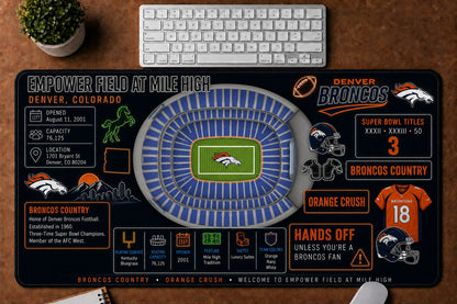 All Football Stadium Infographic Desk Mat Mouse Pad Plus Size Trending - 5to9vibe