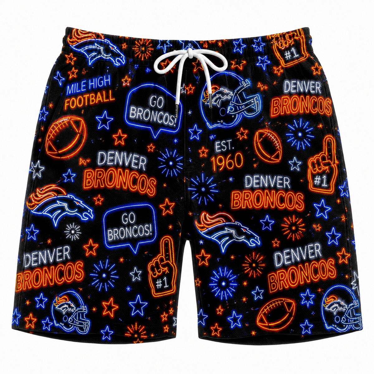 All Football Teams Neon Vibe Summer Button-Up Unisex Hawaiian Shirt For Men and Women-Hawaiian Shirt-5TO9VIBE