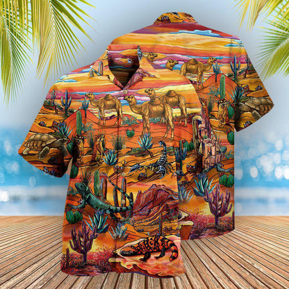 Desert Where Life Begins - Hawaiian Shirt 