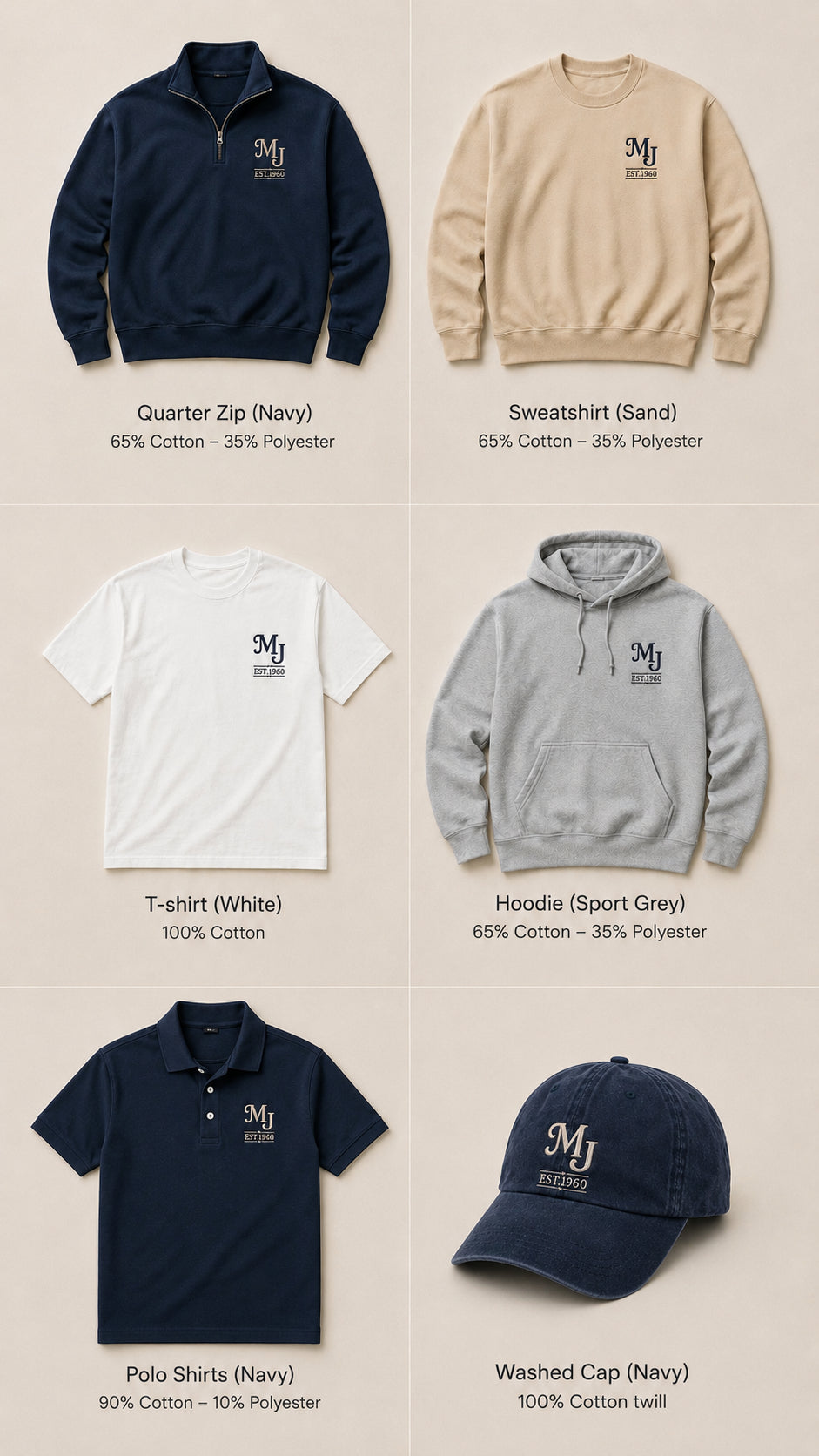 1960 Custom Monogram Embroidered with Name and Year For Birthday, Anniversary, Mother Dad Gift, Couple Gift, Husband Wife Gift, Family Gift Unisex Sweatshirt, Quarter Zip Sweatshirt, Hoodies, T-shirts