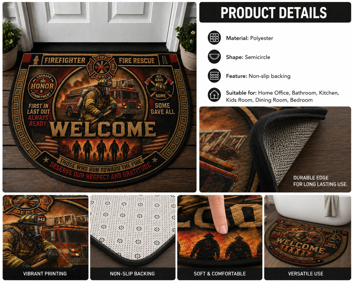 U.S. Navy Welcome Mat – "Navy Strong" Patriotic Military Home Decor Doormat - 5to9vibe