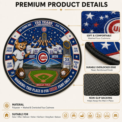 Alfombra personalizada de bienvenida premium de equipo de la MLB – Felpudo de béisbol personalizado
