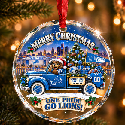 Football team Style 11 Glass Ornament mockup | 5To9Vibe