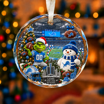 All Football Teams Christmas Vibe Snow Glass Ornament With Gift Box Trending - 5to9vibe