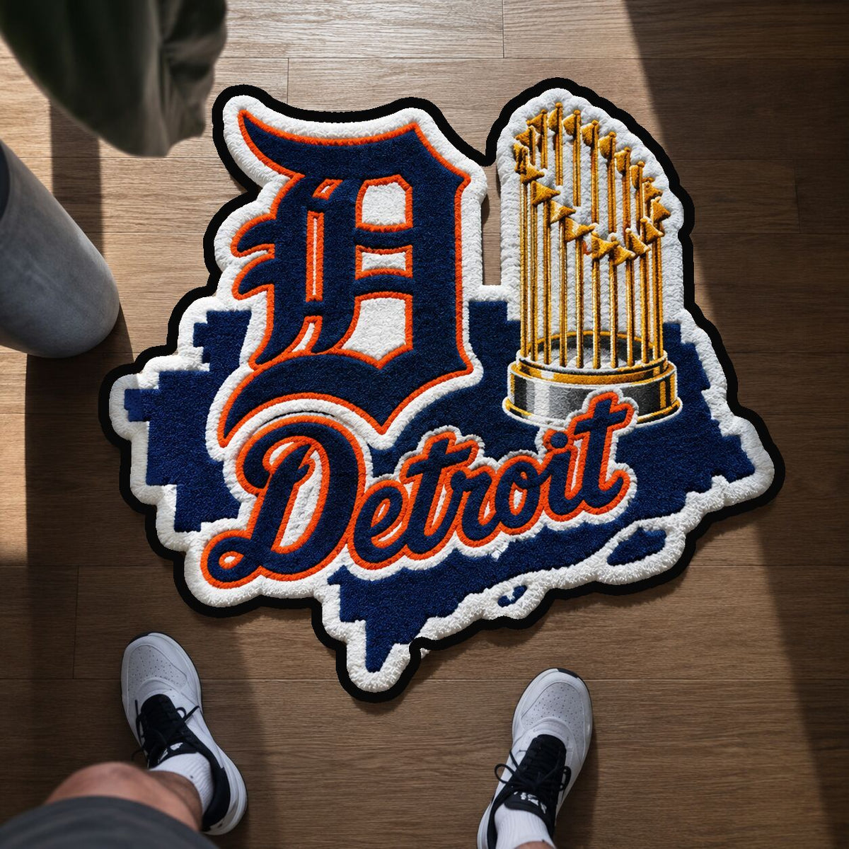 Alfombra personalizada de bienvenida premium de equipo de la MLB – Felpudo de béisbol personalizado