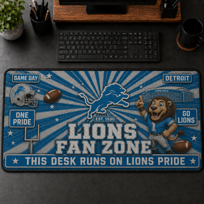 All Football Teams Fans Zone Desk Mat Mouse Pad Plus Size Trending - 5to9vibe