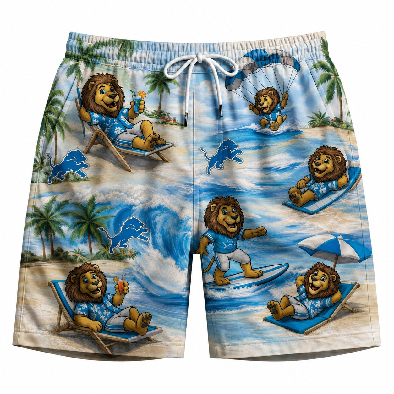 All Football Teams Mascot Beach Viber Unisex Hawaiian Shirt For Men & Women