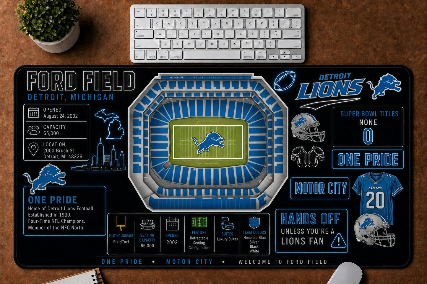 All Football Stadium Infographic Desk Mat Mouse Pad Plus Size Trending - 5to9vibe