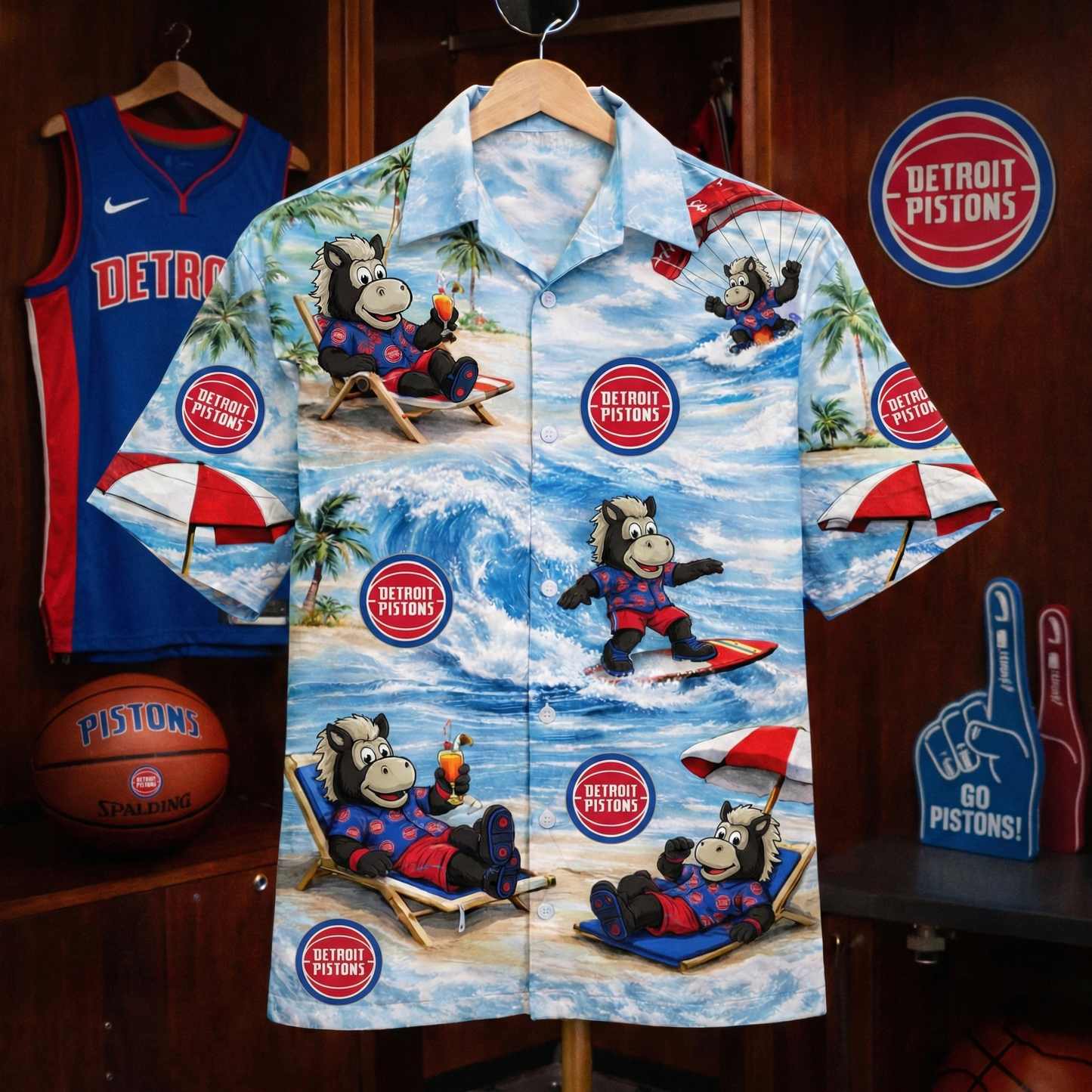 All Basketball Teams Mascot Beach Viber Unisex Hawaiian Shirt For Men & Women