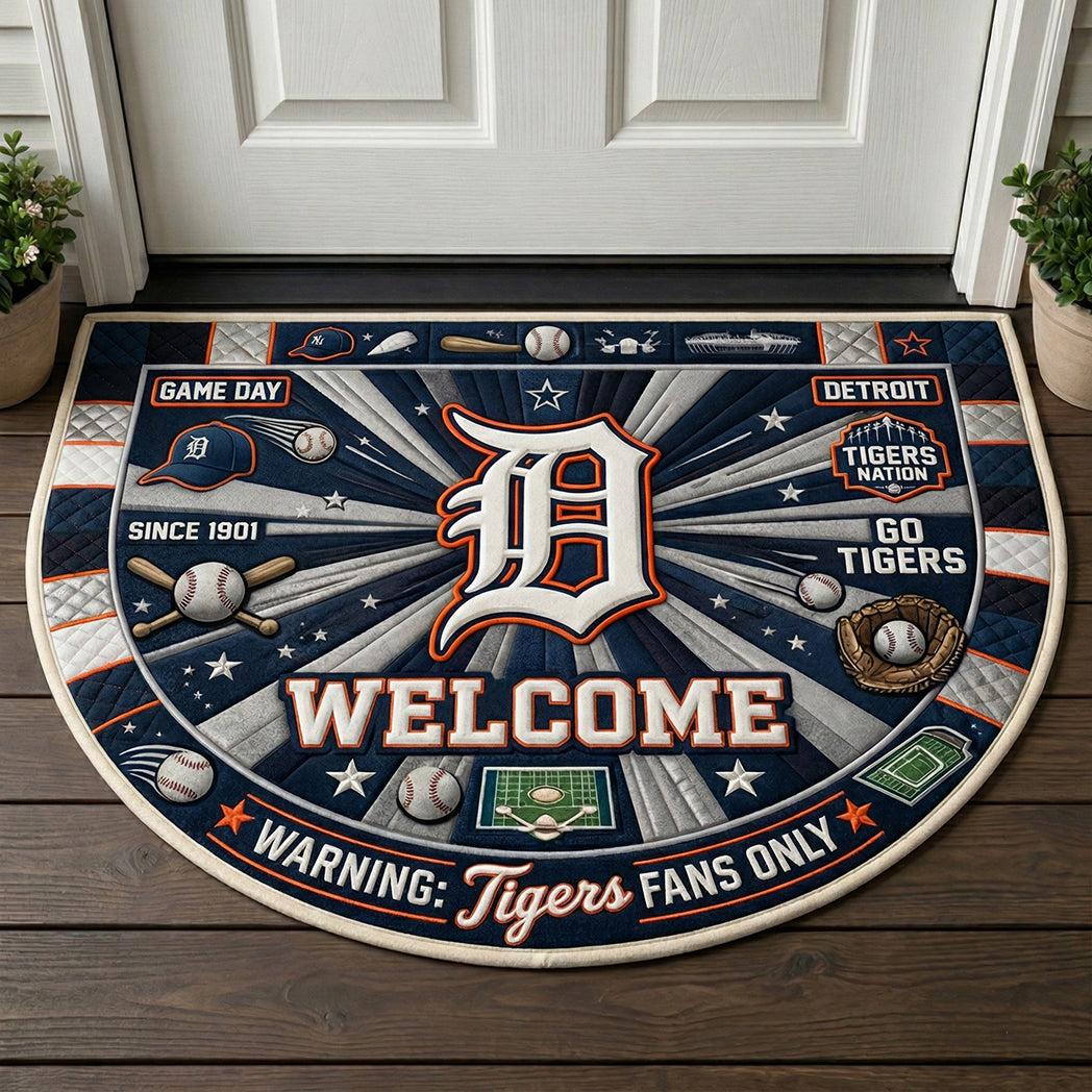 Baseball All Teams Custom Premium Welcome Mat – Personalized Baseball Doormat