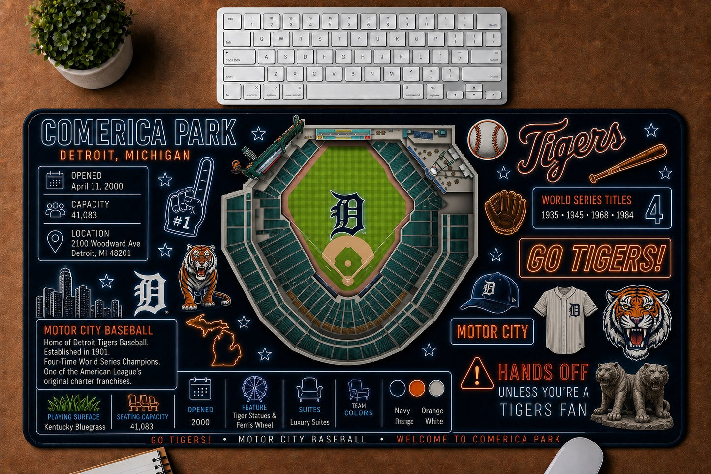 All Baseball Stadiums Infographic Desk Mat Mouse Pad Plus Size Trending - 5to9vibe