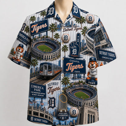 All Baseball Teams Iconic Moments Aloha Shirt for Baseball Fans Button Up Unisex Hawaiian Shirt For Men and Women