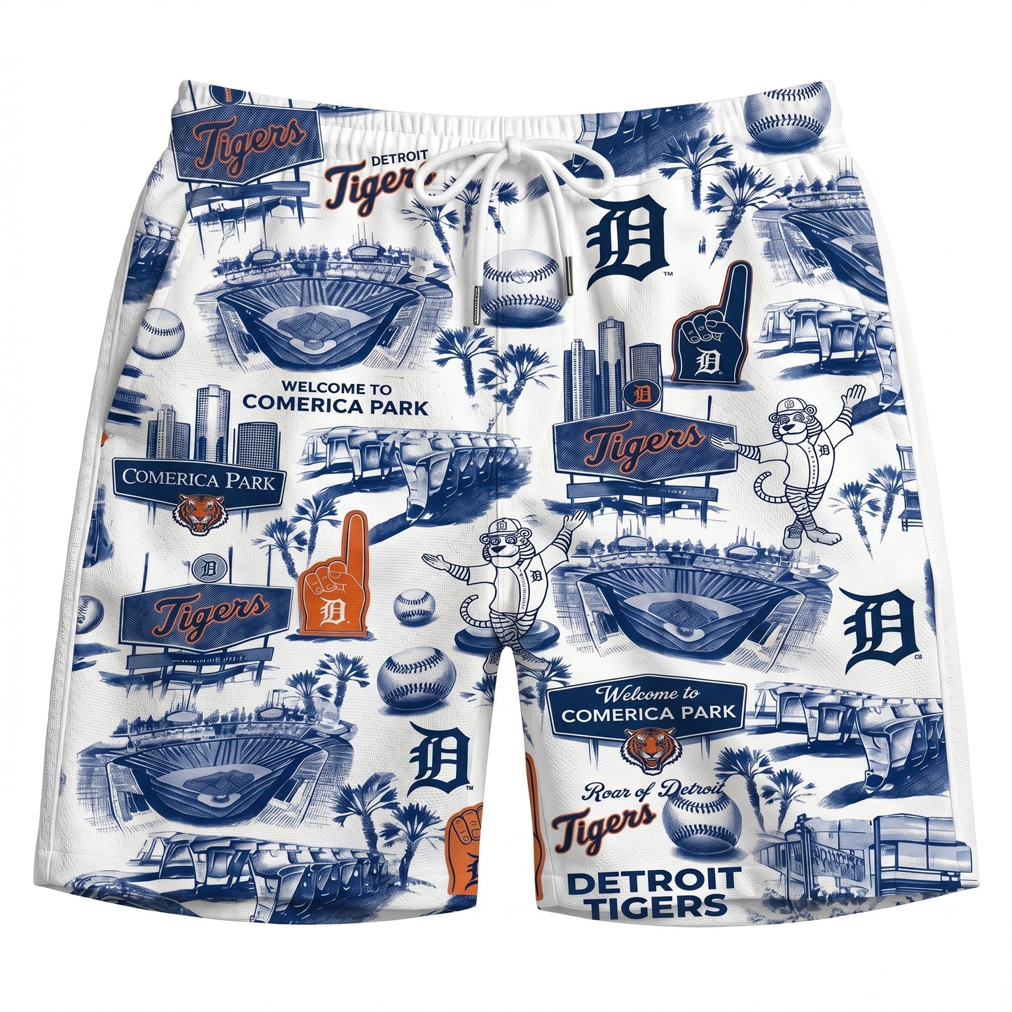 LAD Baseball Stadium SGA Blue Vibe Unisex Hawaiian Shirt