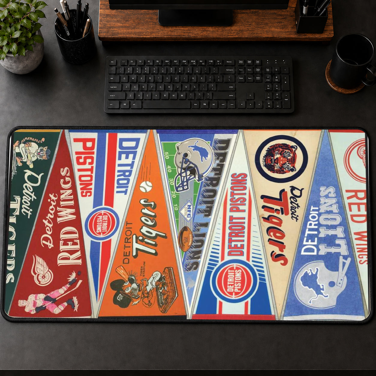 All Sport Teams City Vintage Anniversary For Fans Desk Mat Mouse Pad Trending - 5to9vibe