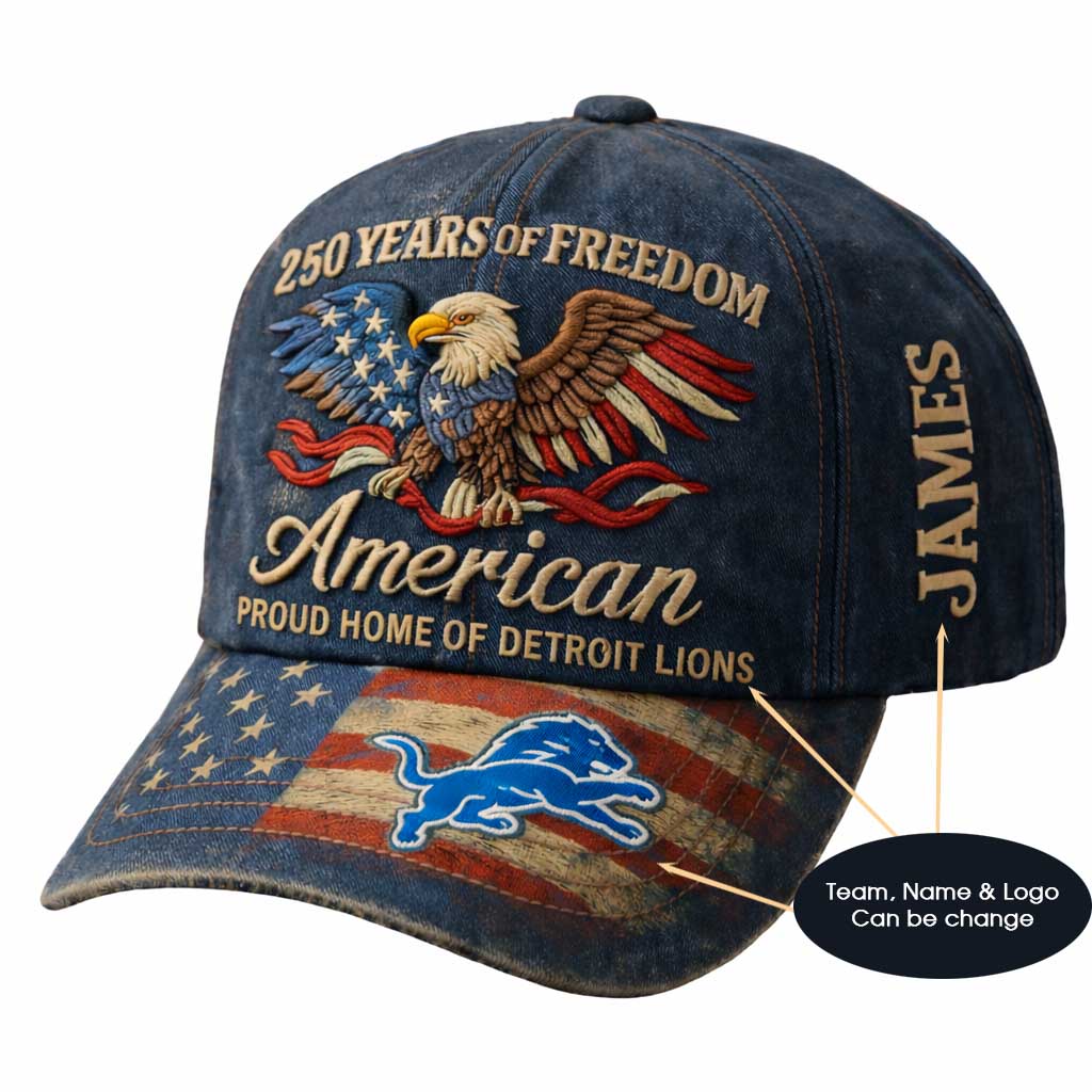 250th Anniversary USA Hat Vintage Eagle 250 Year American Anniversary Patriotic Unisex Baseball Cap