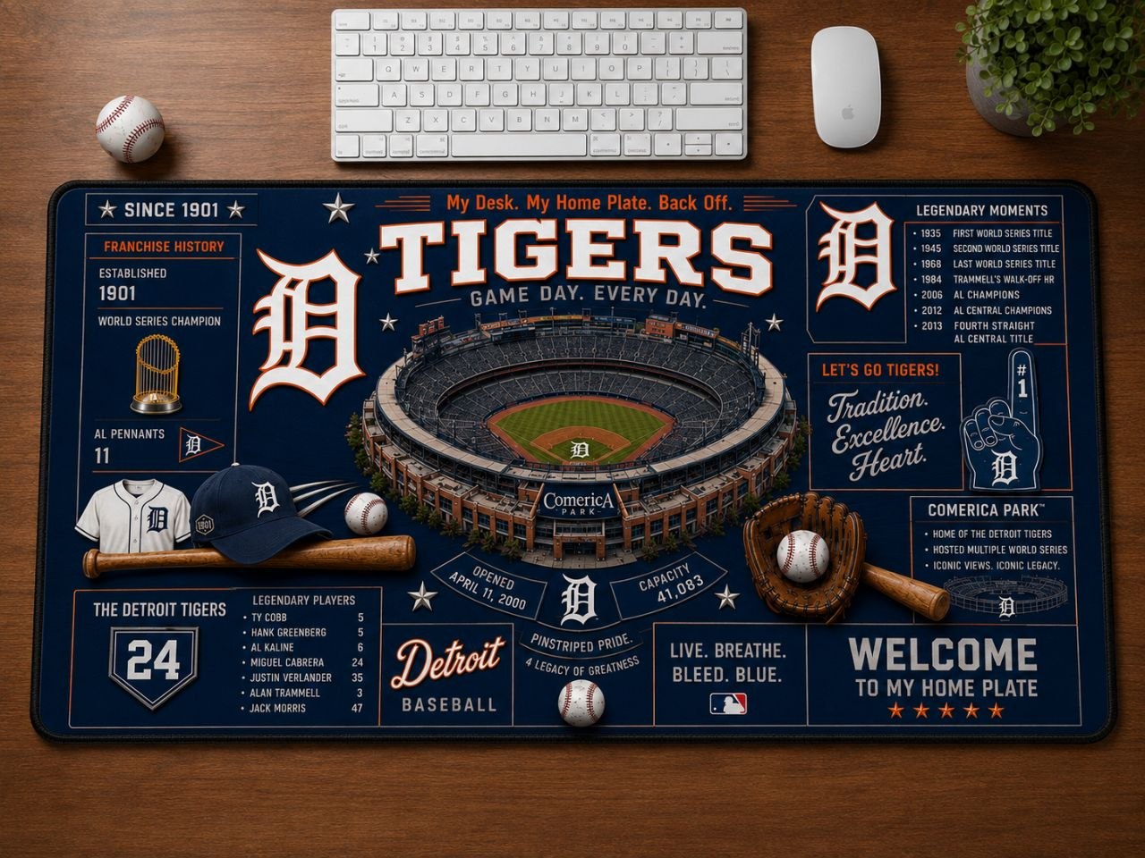 All Baseball Franchise History Stadiums Masterplan Desk Mat Mouse Pad Plus Size - 5to9vibe