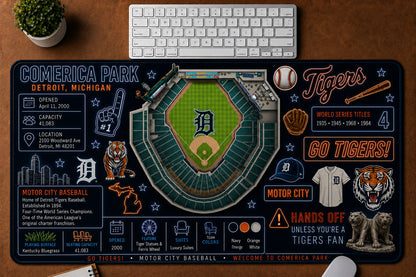 All Baseball Stadiums Infographic Desk Mat Mouse Pad Plus Size Trending - 5to9vibe