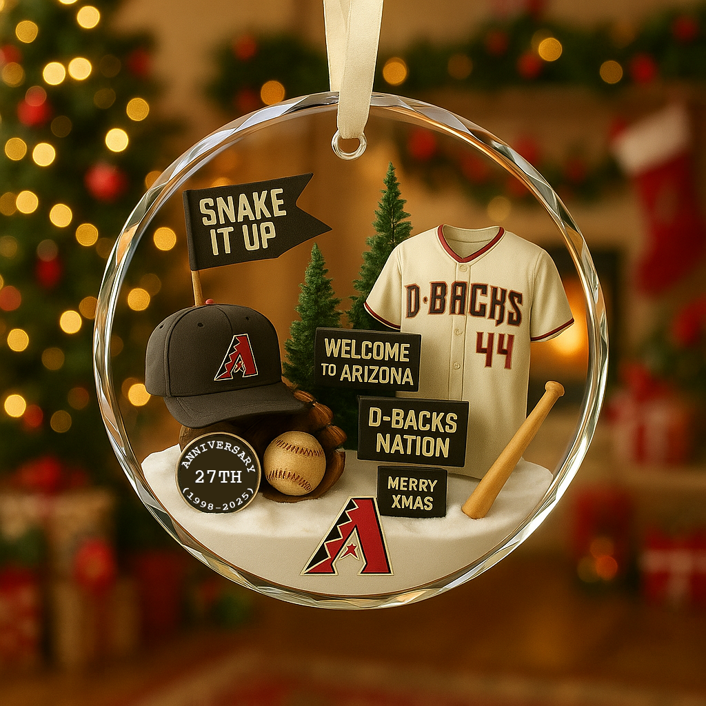 Baseball Glass Ornament 3 With Gift Box Christmas Baseball Team - Glass Ornament-Glass Ornament-5TO9VIBE