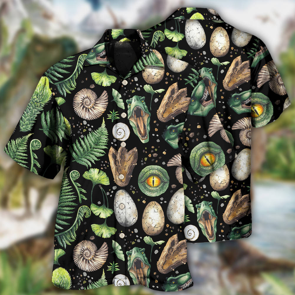 Dinosaur Amazing Pieces - Hawaiian Shirt 