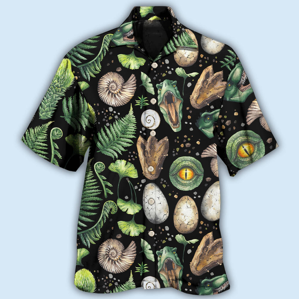 Dinosaur Amazing Pieces - Hawaiian Shirt 