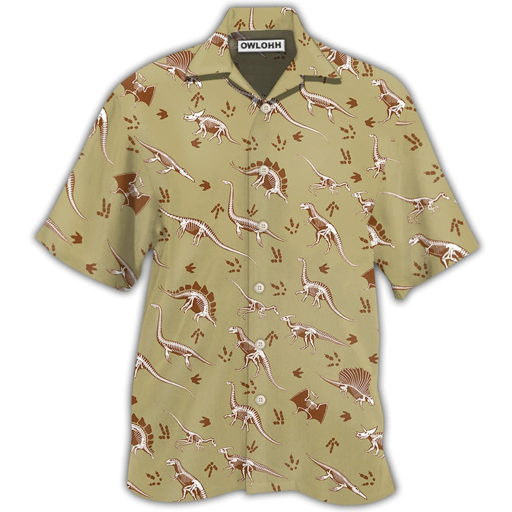 Hawaiian Shirt / Adults / S Dinosaur Little Basic Style - Hawaiian Shirt 