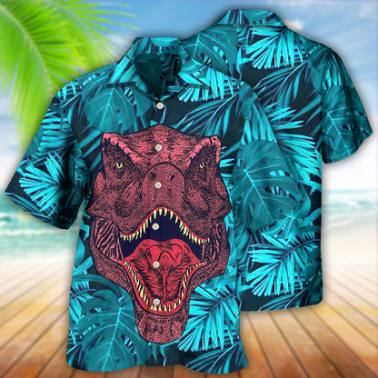 Dinosaur Love Animals - Hawaiian Shirt 