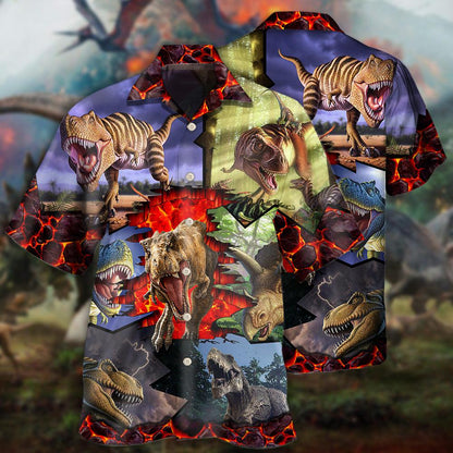 Dinosaur Strong Dinosaur Expert - Hawaiian Shirt 
