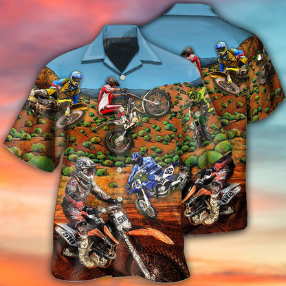 Bike Dirt Bike Cool Style - Hawaiian shirt 