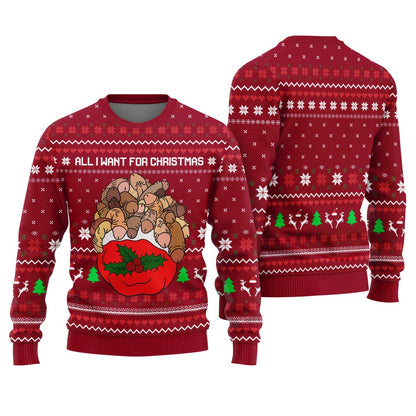 Dirty Dickmas Men's Ugly Christmas Sweater
