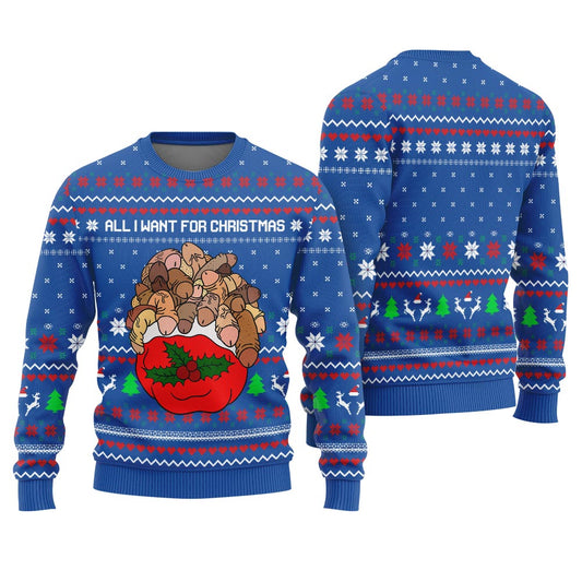 Dirty Dickmas Men's Ugly Christmas Sweater