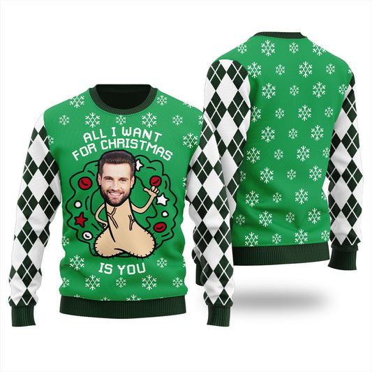 Dirty Personalized Christmas Sweatshirt For Men