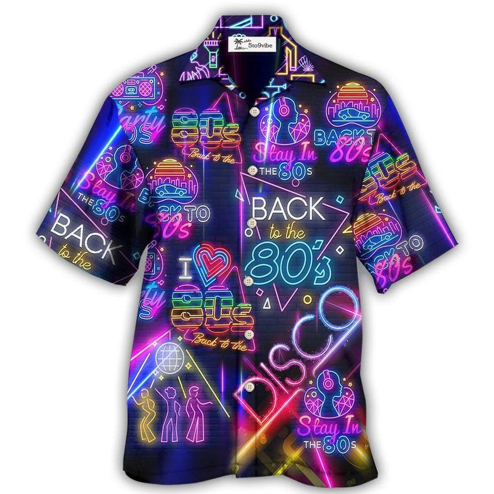 Hawaiian Shirt / Adults / S Disco To The Disco Music Love - Hawaiian Shirt 