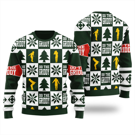 Do The Griddy Dance Football Ugly Christmas Sweater