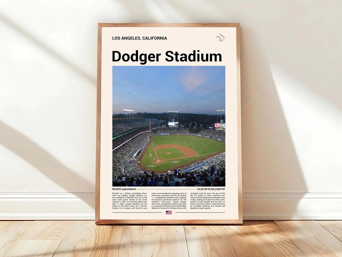 Baseball Stadium Major League Vintage - Vertical Poster - 5to9vibe