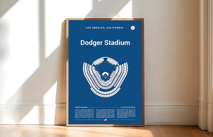 Baseball Stadium Seating Chart - Vertical Poster - 5to9vibe