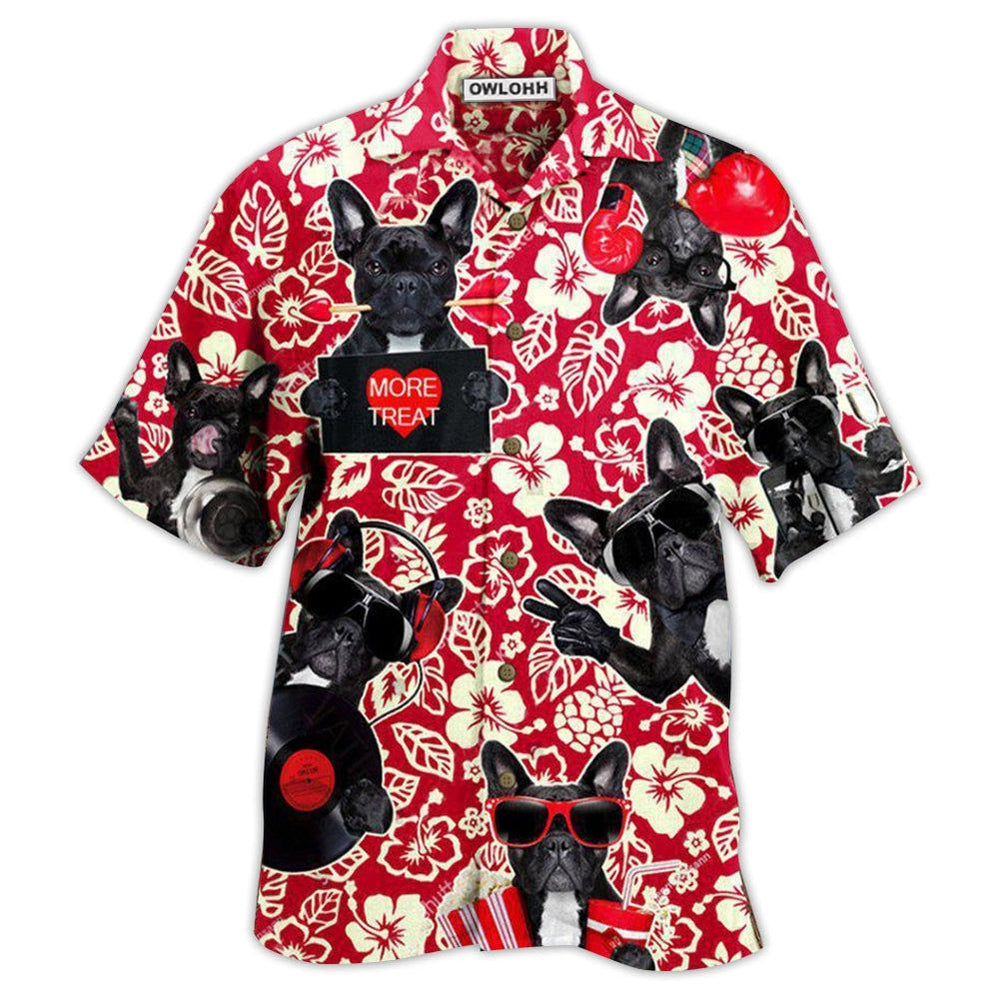 Hawaiian Shirt / Adults / S French Bulldog Dog Stay Cool Love - Hawaiian Shirt 