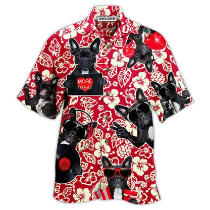 Hawaiian Shirt / Adults / S French Bulldog Dog Stay Cool Love - Hawaiian Shirt 