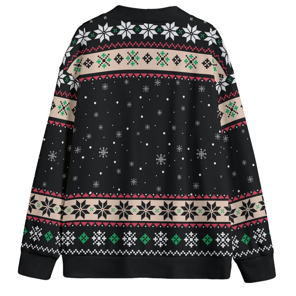 Hilarious Snowman Ugly Christmas Sweater For Women