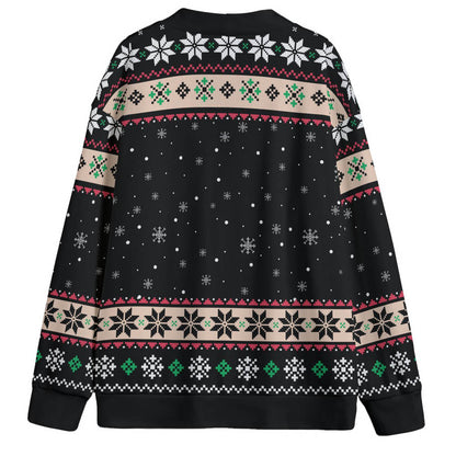 Hilarious Snowman Ugly Christmas Sweater For Women