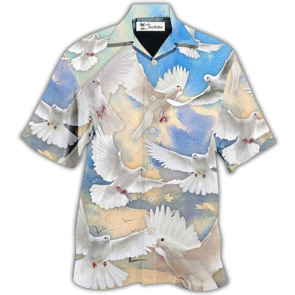 Hawaiian Shirt / Adults / S Dove Blue Sky - Hawaiian Shirt 