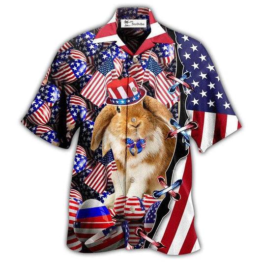 Hawaiian Shirt / Adults / S Easter Happy Day 2021 America - Hawaiian Shirt 