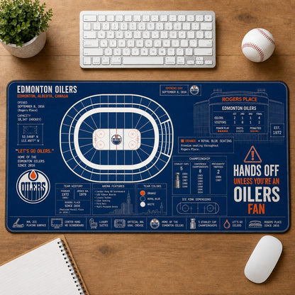 All Hockey Stadiums Arena Blueprint Desk Mat Mouse Pad Plus Size Trending - 5to9vibe