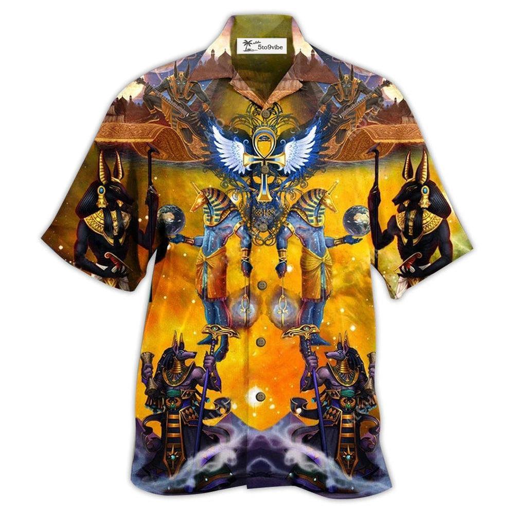 Hawaiian Shirt / Adults / S Egypt Gold Style With Vintange Style - Hawaiian Shirt 