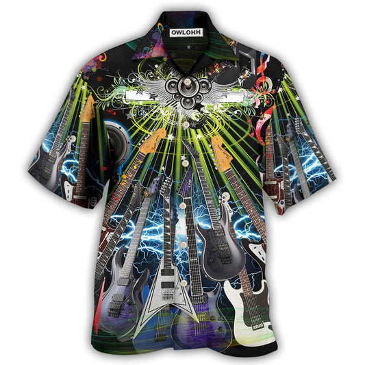 Hawaiian Shirt / Adults / S Guitar Life With Guitar - Hawaiian Shirt 