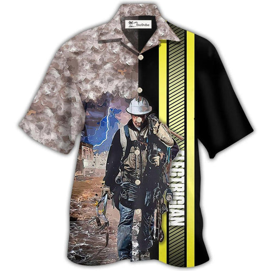 Hawaiian Shirt / Adults / S Electrician Cool - Hawaiian Shirt 