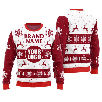 Elite Custom Logo Ugly Sweater