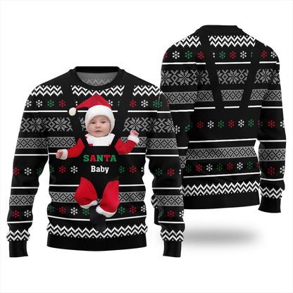 Epic Custom Face Baby Ugly Christmas Sweater