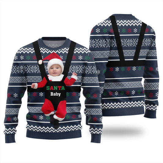Epic Custom Face Baby Ugly Christmas Sweater